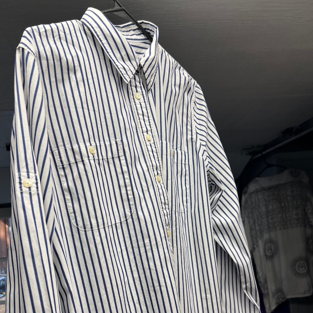 Polo Lauren Button front shirt size 14